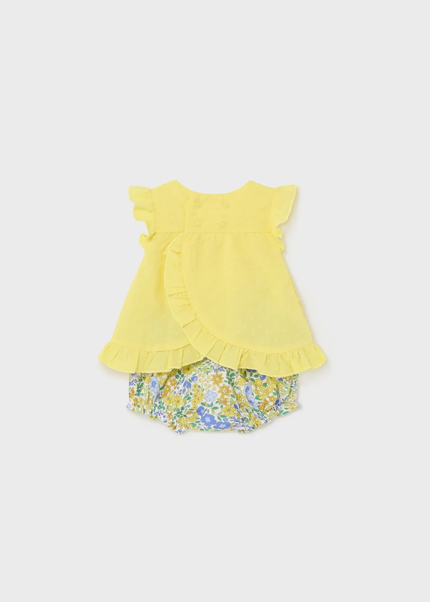 1204 - Shorts set for newborn girl - Dandelion