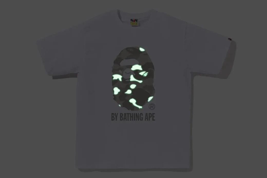 A BATHING APE  |Crew Neck Unisex Street Style Plain Cotton Short Sleeves