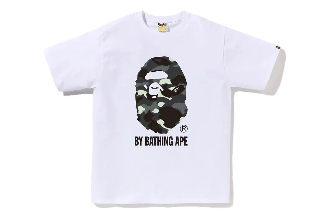 A BATHING APE  |Crew Neck Unisex Street Style Plain Cotton Short Sleeves