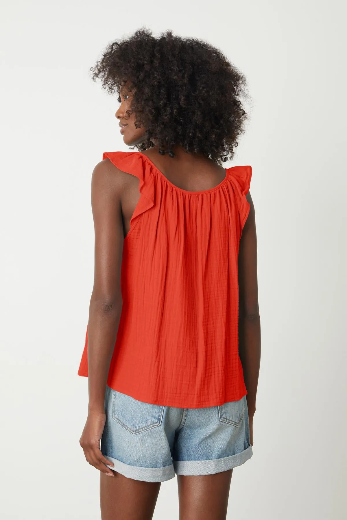 ANETTE COTTON GAUZE TOP