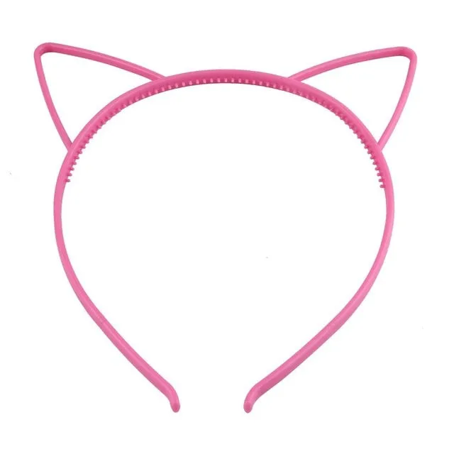 Baby Party Props Sexy Black Cat Ears Girl Headwear Lady Stylish Headband Hair Hoop Accessories For Women Hairband Kids Head Band