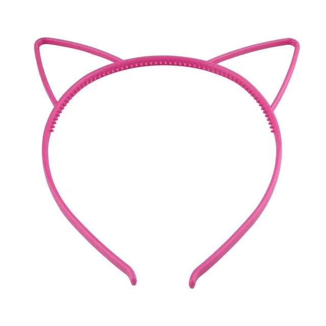 Baby Party Props Sexy Black Cat Ears Girl Headwear Lady Stylish Headband Hair Hoop Accessories For Women Hairband Kids Head Band