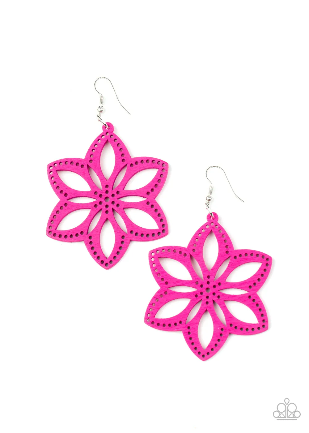 Bahama Blossoms - Pink Earring