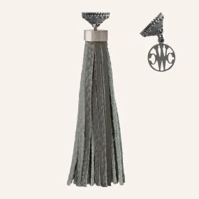 Baja Grey Gunmetal Tassel