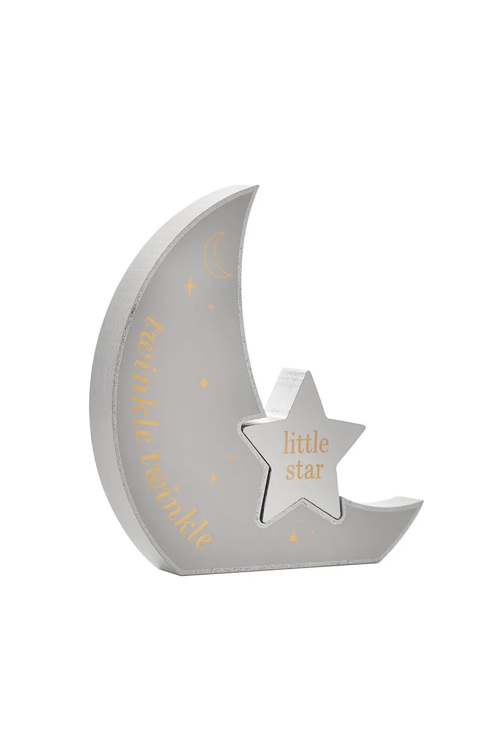 Bambino Wooden Moon Plaque 