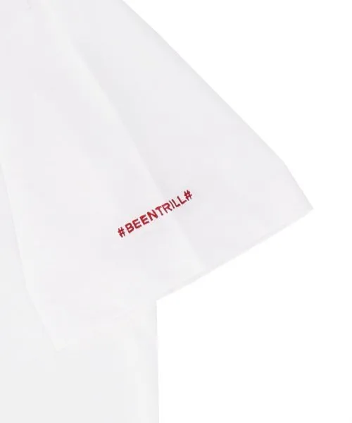 BEEN TRILL  |Unisex Plain Cotton Logo T-Shirts