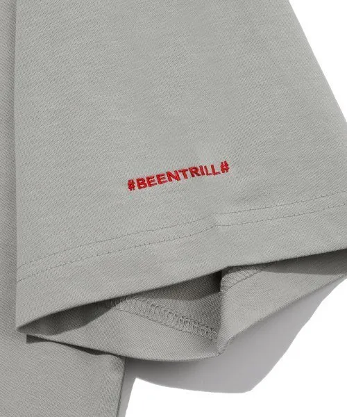 BEEN TRILL  |Unisex Plain Cotton Logo T-Shirts