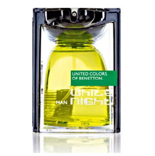 Benetton White Night EDT  2.5 oz 75 ml Men