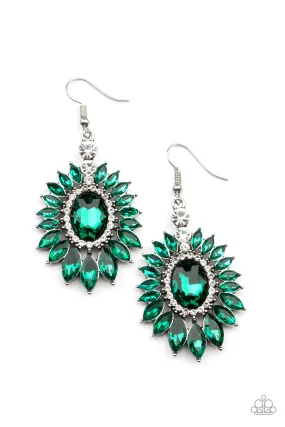 Big Time Twinkle - Green Earring