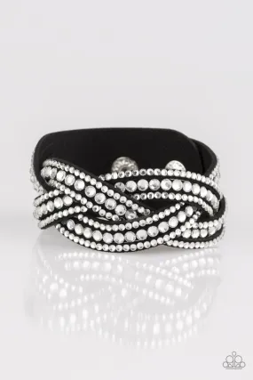 Bring On The Bling - Black Urban Bracelet