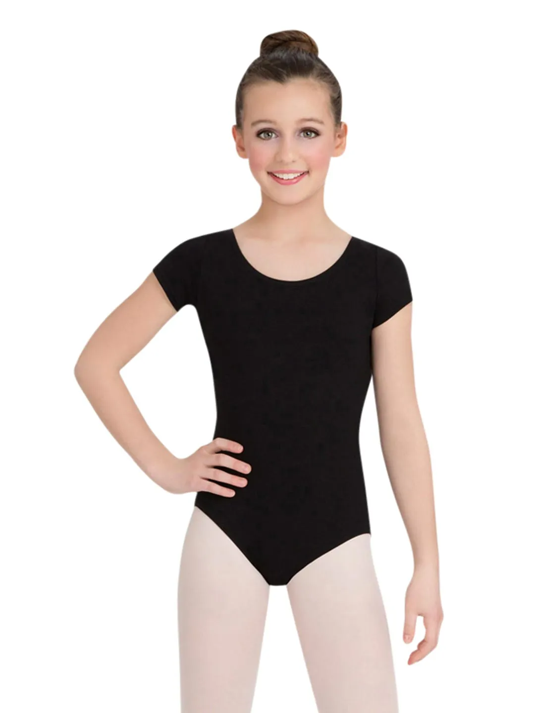 Capezio CC400 Short Sleeve Leotard