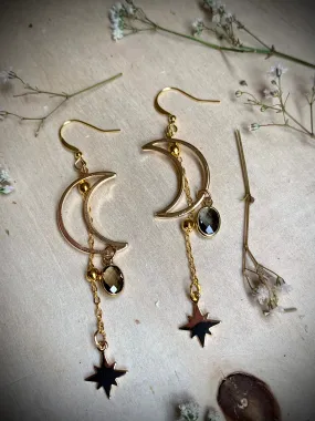 Celestial Grey Earrings