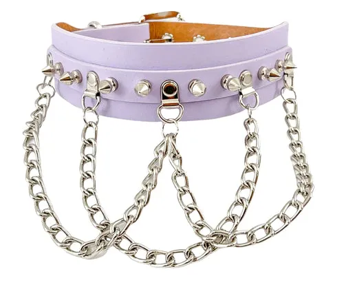 CH Spike Chain Sub Pastel Purpl