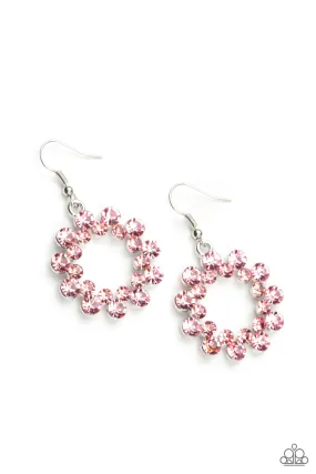 Champagne Bubbles - Pink Earring