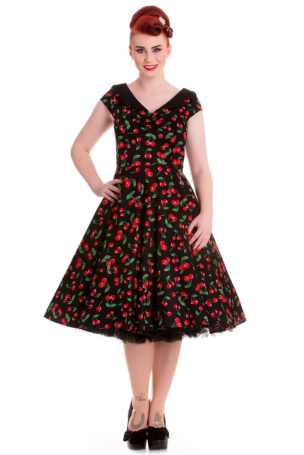 Cherry Pop 50s Dress (XS ONLY)