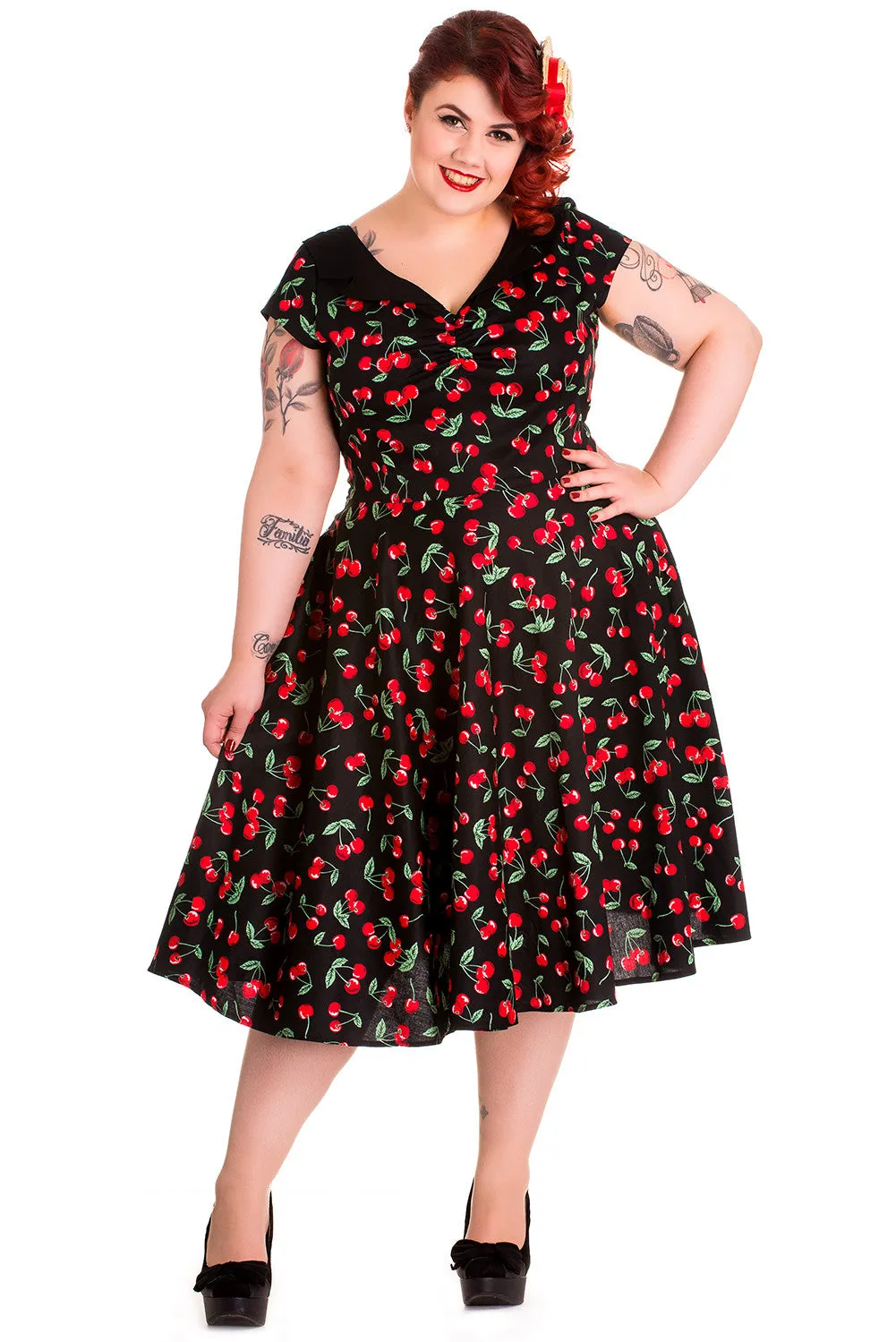 Cherry Pop 50s Dress (XS ONLY)