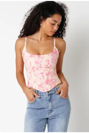 Clara Bustier Corset-Inspired Top