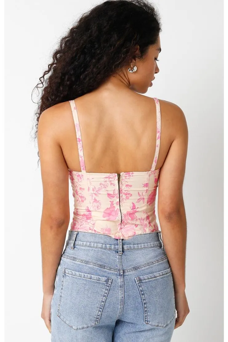 Clara Bustier Corset-Inspired Top