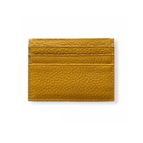 Classic Card Wallet | Mustard