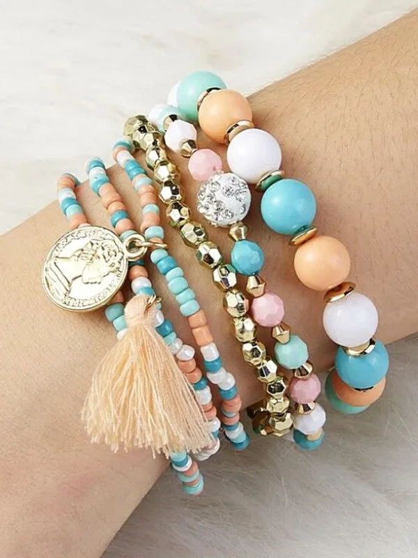 Colors Of The Sea Bracelet Set