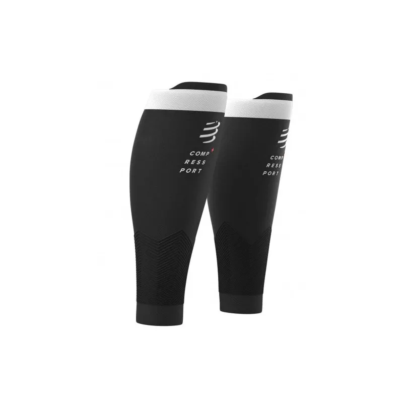 COMPRESSPORT R2 V2 BLACK/WHITE UNISEX