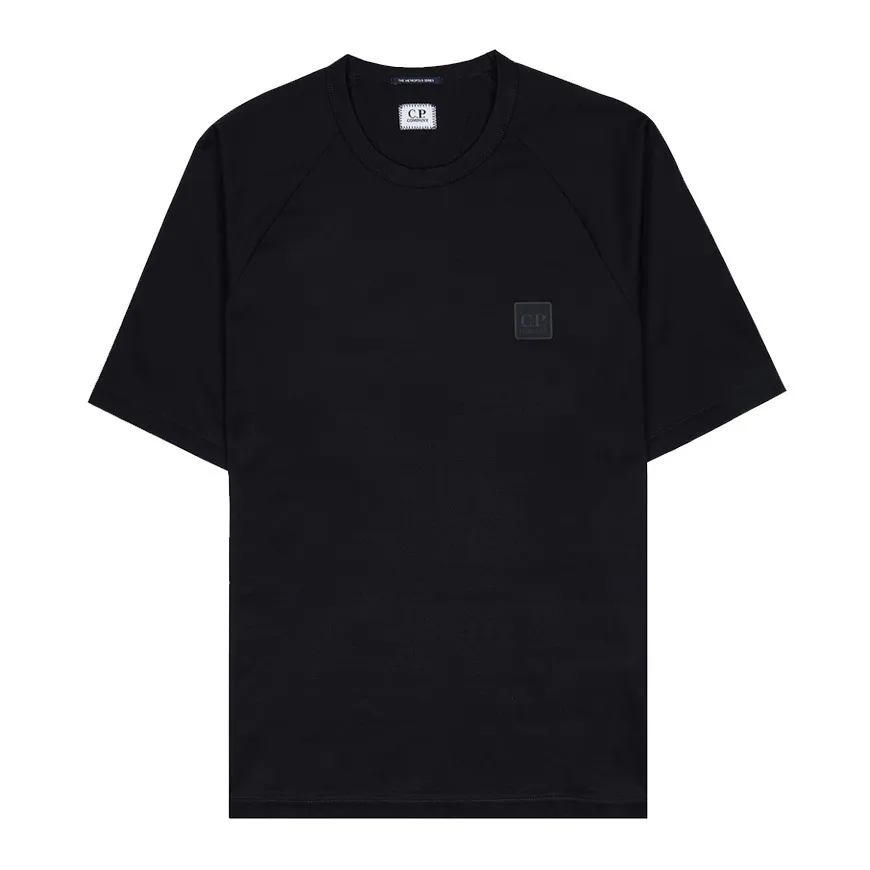 C.P. Company  |Crew Neck Street Style Plain Cotton Short Sleeves Logo