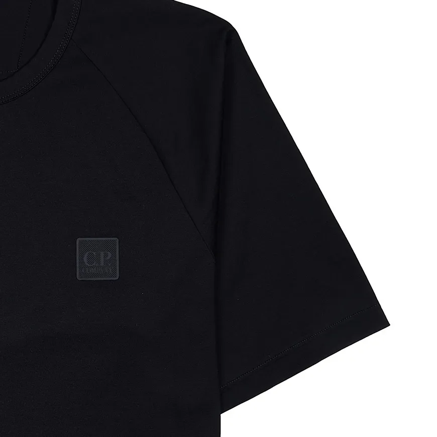 C.P. Company  |Crew Neck Street Style Plain Cotton Short Sleeves Logo