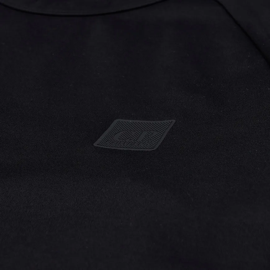 C.P. Company  |Crew Neck Street Style Plain Cotton Short Sleeves Logo