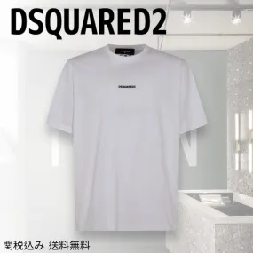 D SQUARED2  |Crew Neck Unisex Street Style Cotton Short Sleeves Luxury