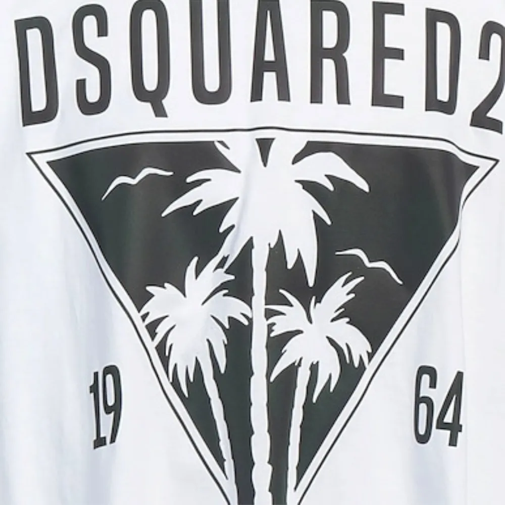 D SQUARED2  |Crew Neck Unisex Street Style Plain Cotton Short Sleeves