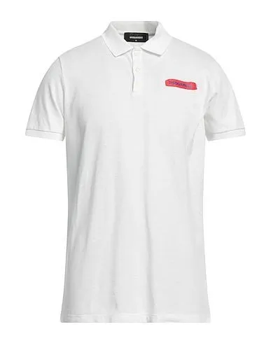 D SQUARED2  |Plain Cotton Short Sleeves Logo Luxury Polos