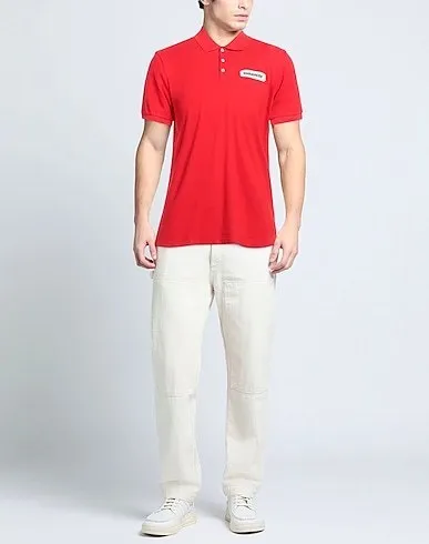 D SQUARED2  |Plain Cotton Short Sleeves Logo Luxury Polos