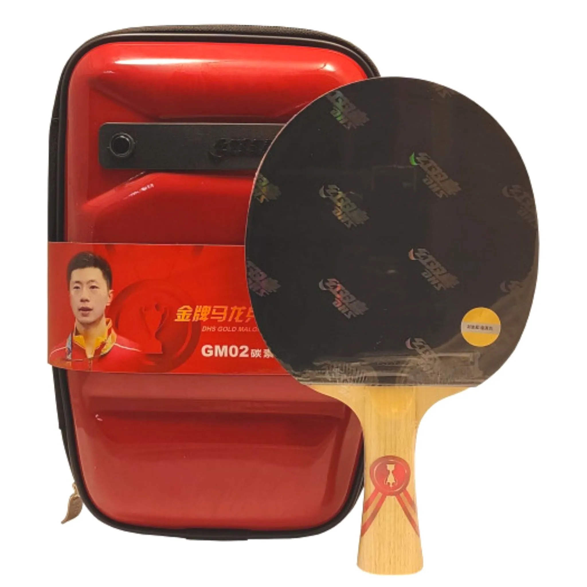 DHS Gold Medal Ma Long 02 Table Tennis Shakehand Racket [GM02]