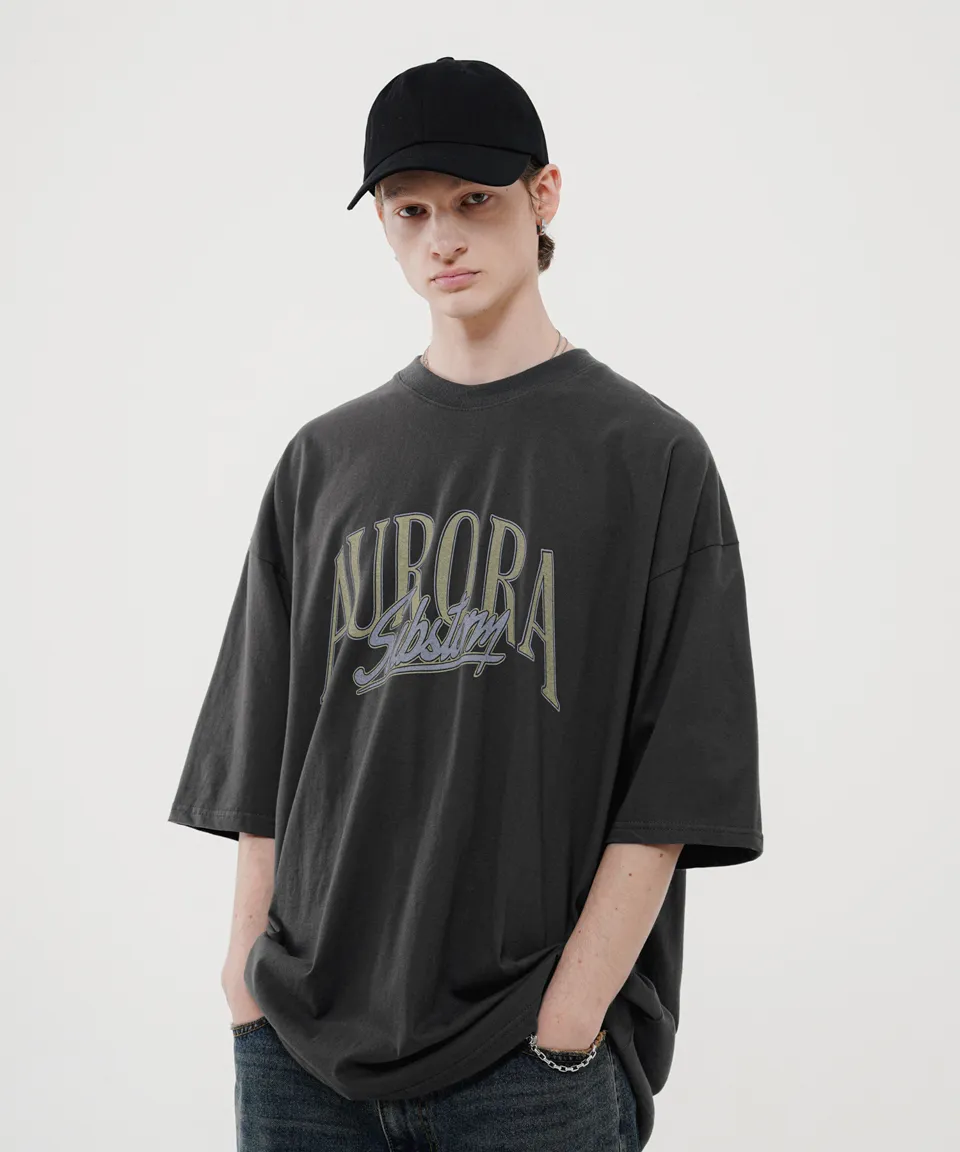 EZKATON  |Crew Neck Unisex Street Style Plain Cotton Short Sleeves