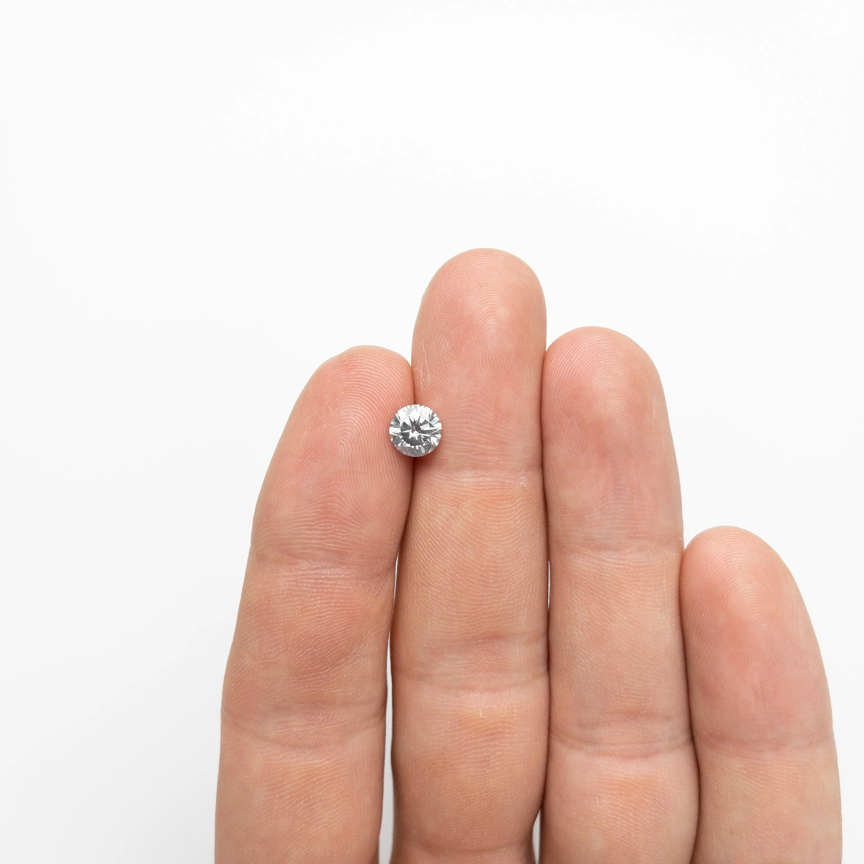 Fancy Grey Brilliant Diamond - 1.01ct Round