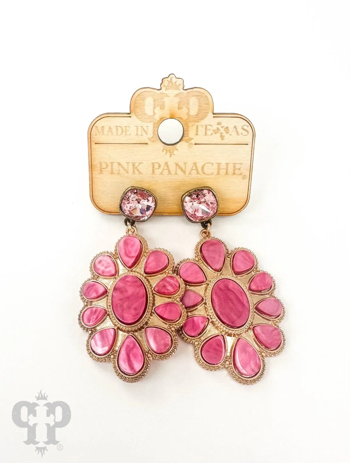 Far Away Pink Earrings - Pink Panache