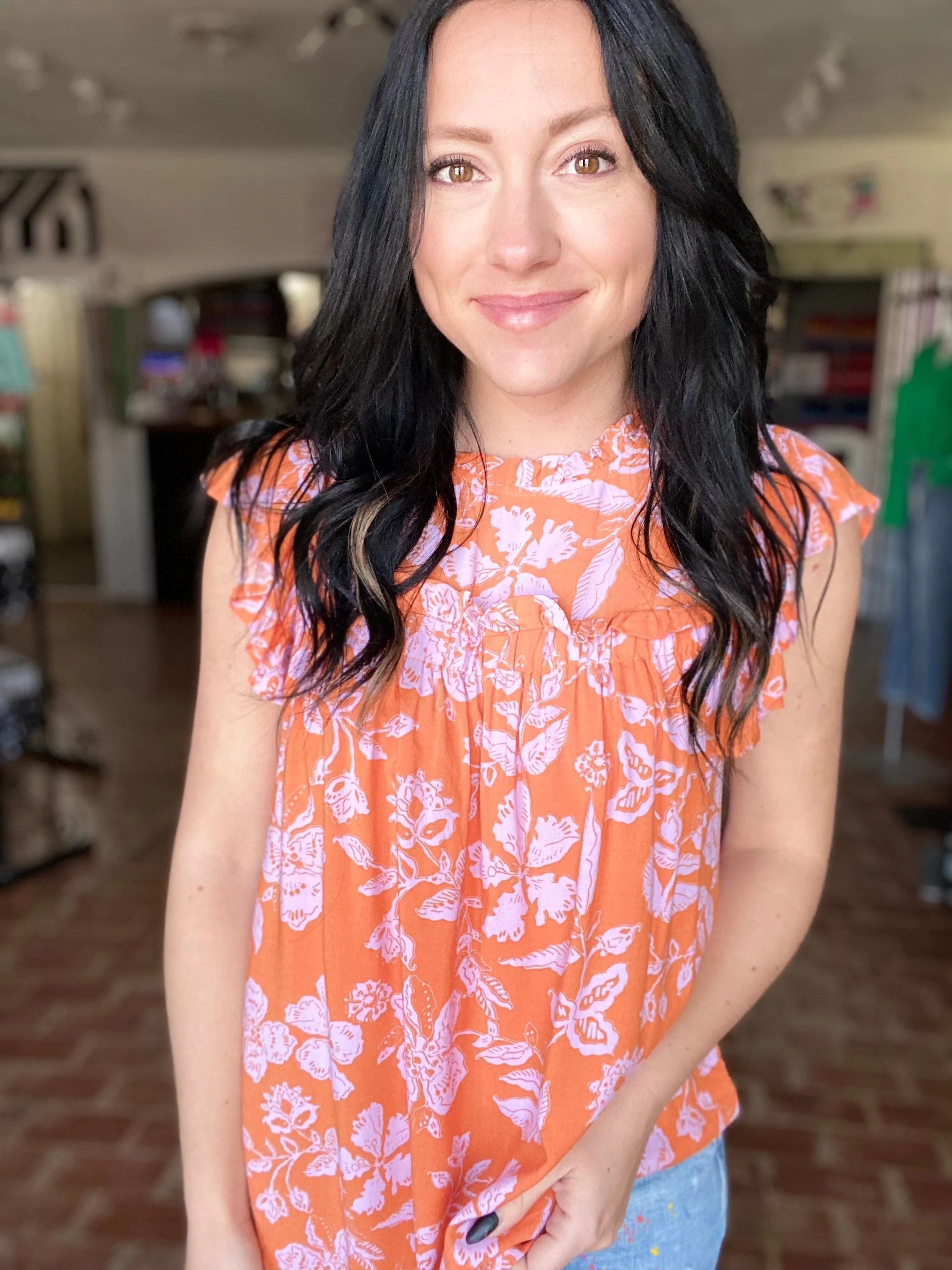 Floral Floral Top