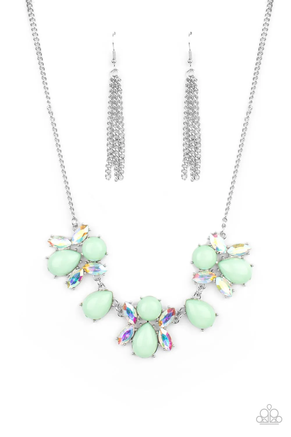 Galaxy Gallery - Green Necklace