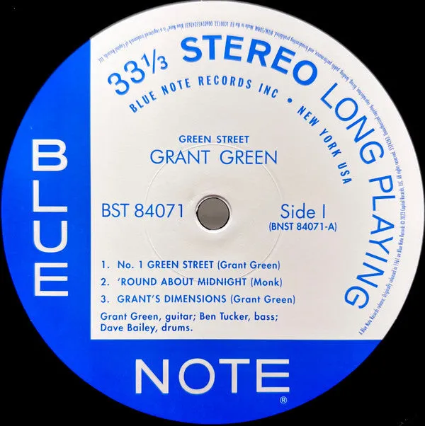 Grant Green ~ Green Street