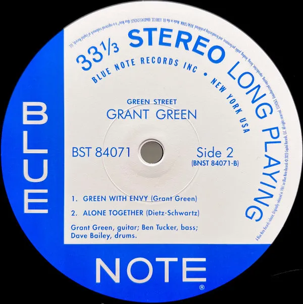 Grant Green ~ Green Street