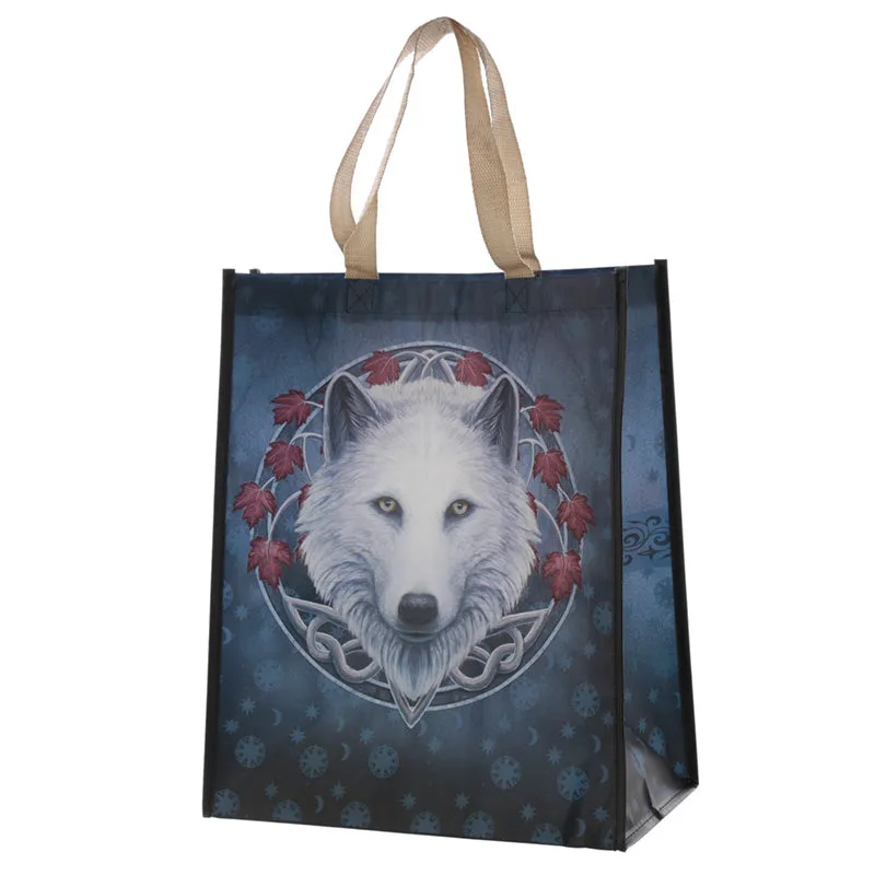 Guardian of the Fall Wolf Reusable Shopping Bag NWBAG69