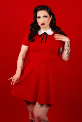 Hayley Dress (Red) (XL and 2XL ONLY)