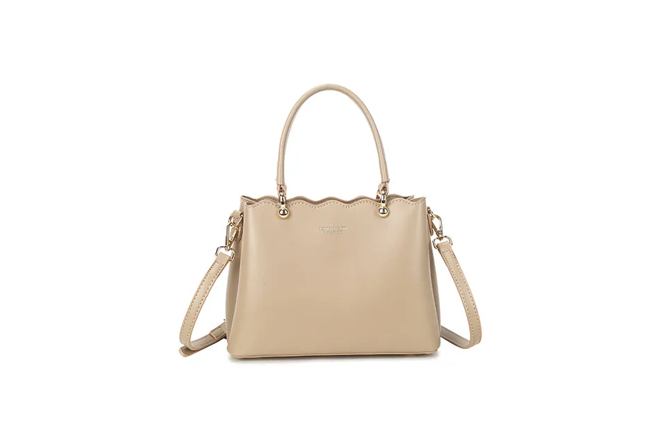 HD93315- Scallop Edge Handbag