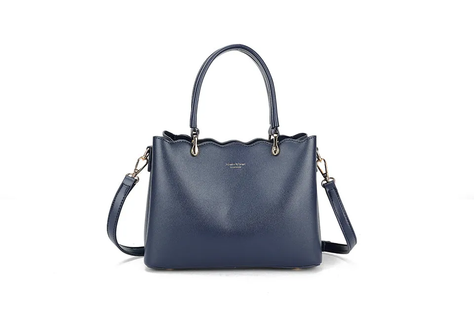 HD93315- Scallop Edge Handbag