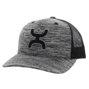 Hooey Sterling Grey & Black Snapback Cap