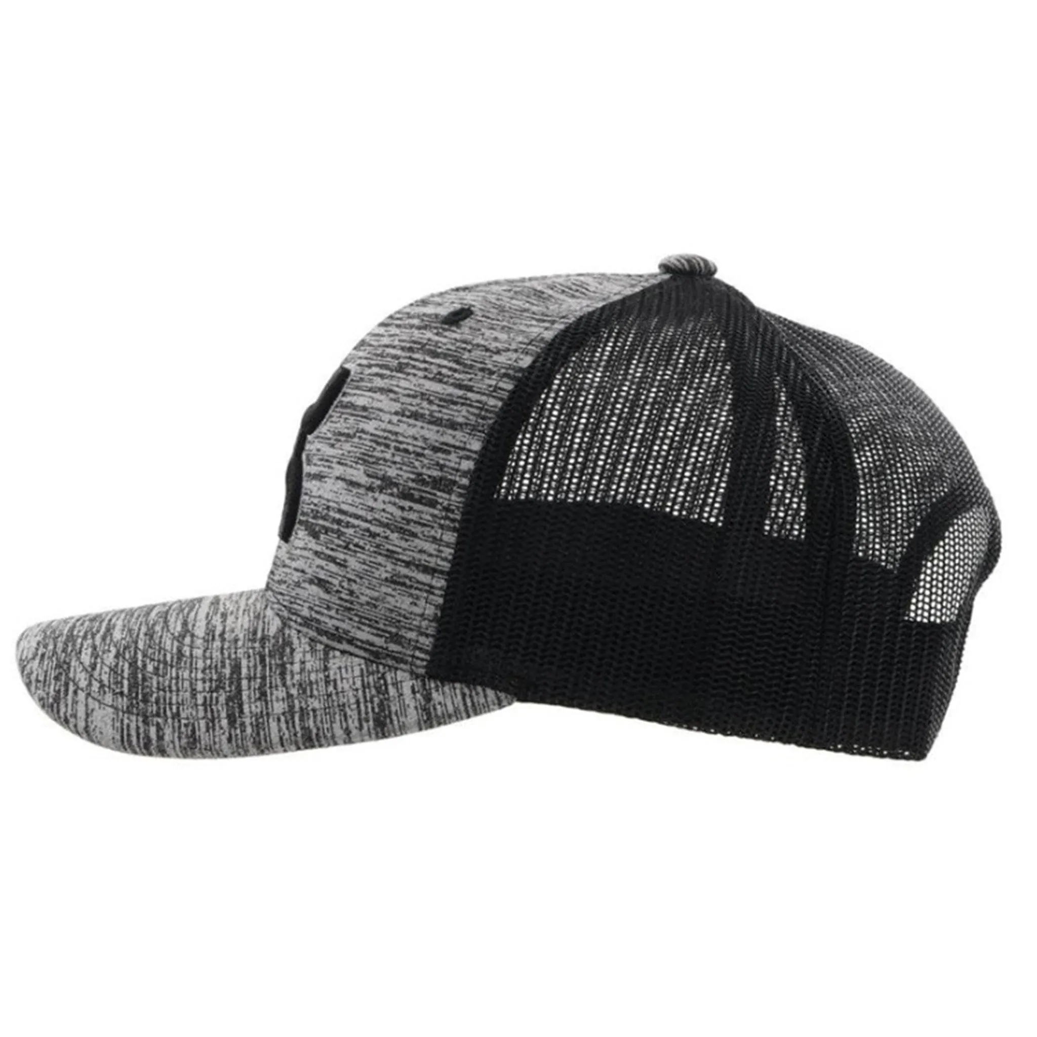 Hooey Sterling Grey & Black Snapback Cap