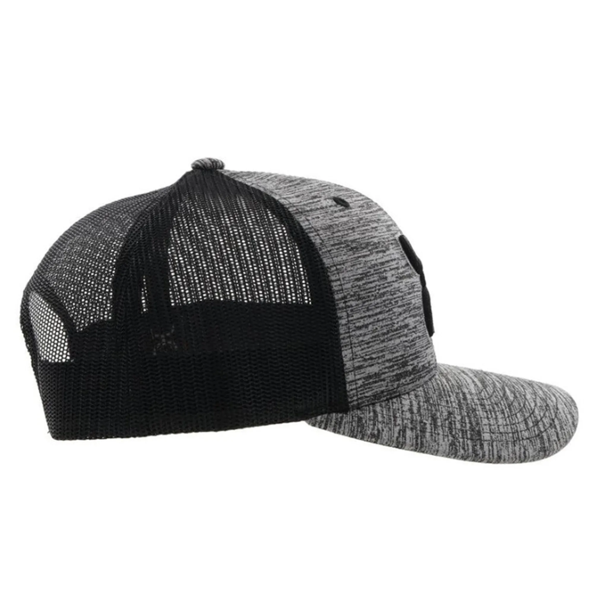 Hooey Sterling Grey & Black Snapback Cap