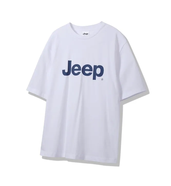 JEEP  |Unisex U-Neck Logo T-Shirts