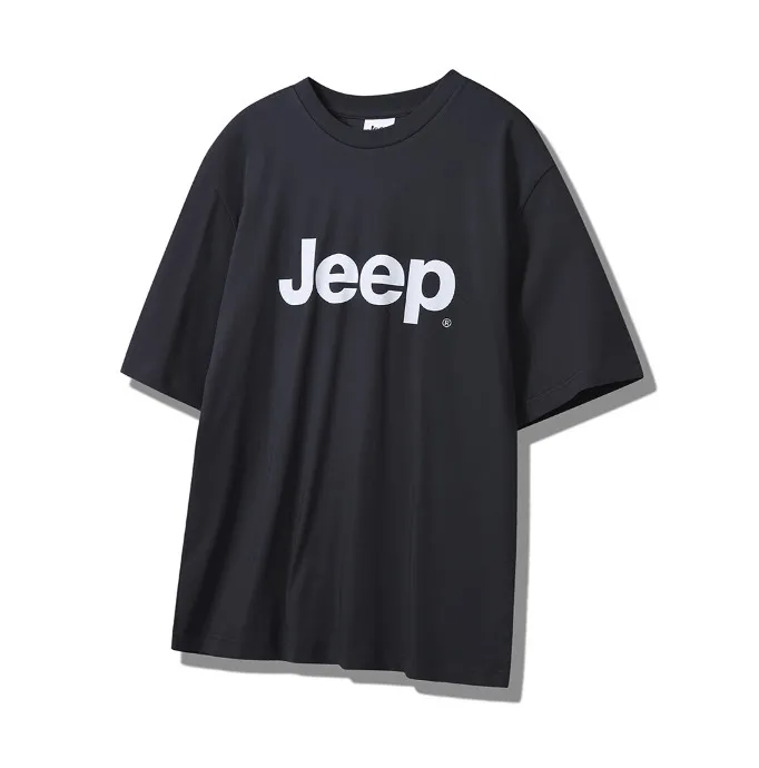 JEEP  |Unisex U-Neck Logo T-Shirts