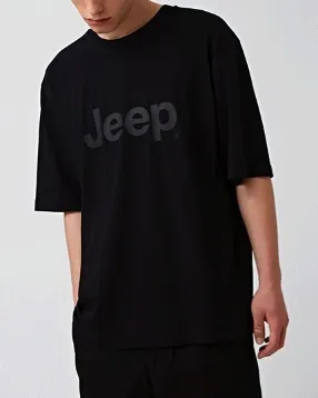 JEEP  |Unisex U-Neck Logo T-Shirts